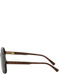 Lunettes de soleil grises Gucci