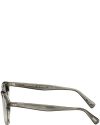 Lunettes de soleil grises Oliver Peoples