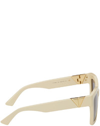 Lunettes de soleil grises Bottega Veneta