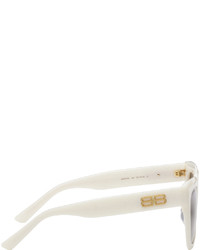 Lunettes de soleil grises Balenciaga