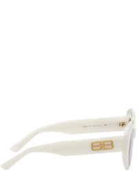 Lunettes de soleil grises Balenciaga