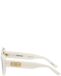 Lunettes de soleil grises Balenciaga