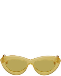 Lunettes de soleil jaunes Loewe