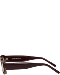 Lunettes de soleil jaunes Our Legacy