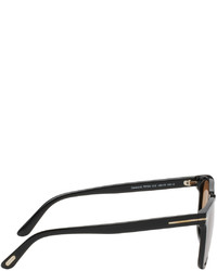 Lunettes de soleil marron clair Tom Ford