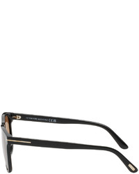 Lunettes de soleil marron clair Tom Ford