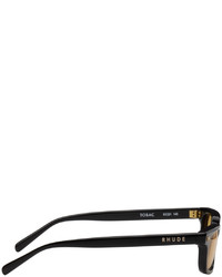 Lunettes de soleil marron clair Rhude