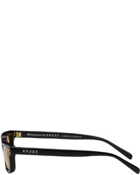 Lunettes de soleil marron clair Rhude