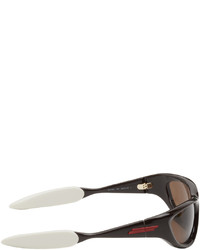 Lunettes de soleil marron clair Bottega Veneta