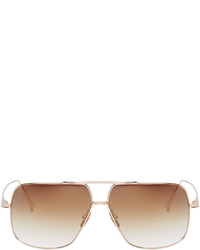 Lunettes de soleil marron clair Dita