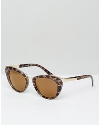 Lunettes de soleil marron clair Jeepers Peepers