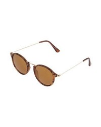 Lunettes de soleil marron clair KIOMI