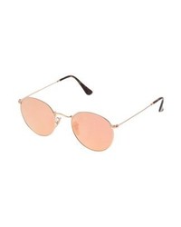 Lunettes de soleil marron clair Ray-Ban