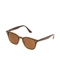 Lunettes de soleil marron clair Ray-Ban