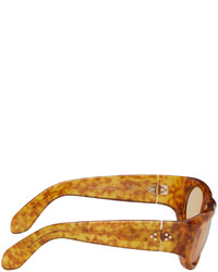 Lunettes de soleil marron clair Jacques Marie Mage