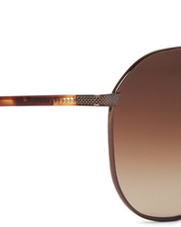 Lunettes de soleil marron foncé