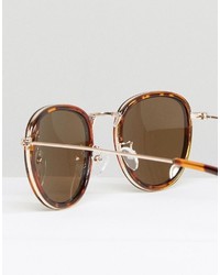 Lunettes de soleil marron A. J. Morgan