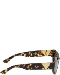 Lunettes de soleil marron Bottega Veneta