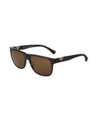Lunettes de soleil marron Armani