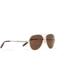 Lunettes de soleil marron Montblanc