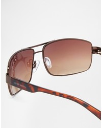 Lunettes de soleil marron Peter Werth