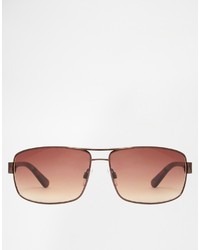 Lunettes de soleil marron Peter Werth