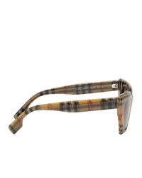 Lunettes de soleil marron Burberry