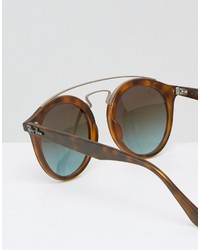 Lunettes de soleil marron Ray-Ban