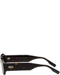 Lunettes de soleil marron McQ