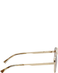 Lunettes de soleil marron Gucci