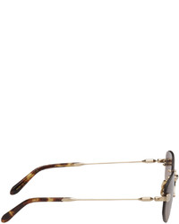 Lunettes de soleil marron Lunetterie Générale