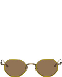 Lunettes de soleil marron Matsuda