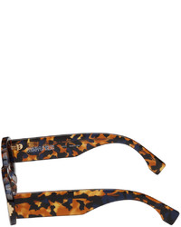 Lunettes de soleil marron Marcelo Burlon County of Milan