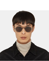 Lunettes de soleil marron Bottega Veneta