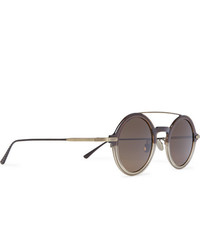 Lunettes de soleil marron Bottega Veneta