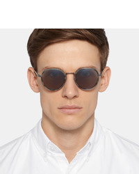 Lunettes de soleil marron Bottega Veneta