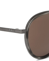 Lunettes de soleil marron Bottega Veneta