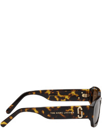 Lunettes de soleil marron Marc Jacobs