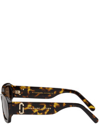 Lunettes de soleil marron Marc Jacobs