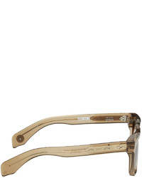 Lunettes de soleil marron Jacques Marie Mage