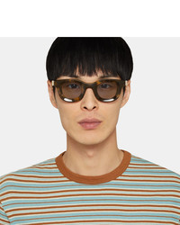 Lunettes de soleil marron Rhude