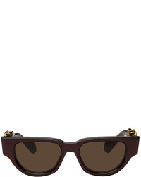 Lunettes de soleil marron Valentino Garavani