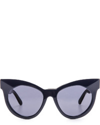 Lunettes de soleil noir et doré Karen Walker