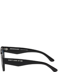 Lunettes de soleil noires et blanches BONNIE CLYDE