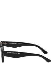 Lunettes de soleil noires et blanches BONNIE CLYDE