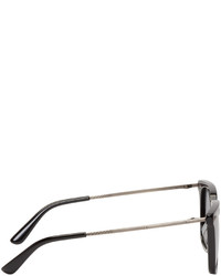 Lunettes de soleil noires Bottega Veneta