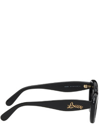 Lunettes de soleil noires Loewe