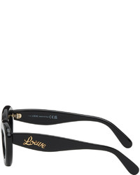 Lunettes de soleil noires Loewe