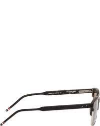 Lunettes de soleil noires Thom Browne