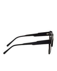 Lunettes de soleil noires Kuboraum